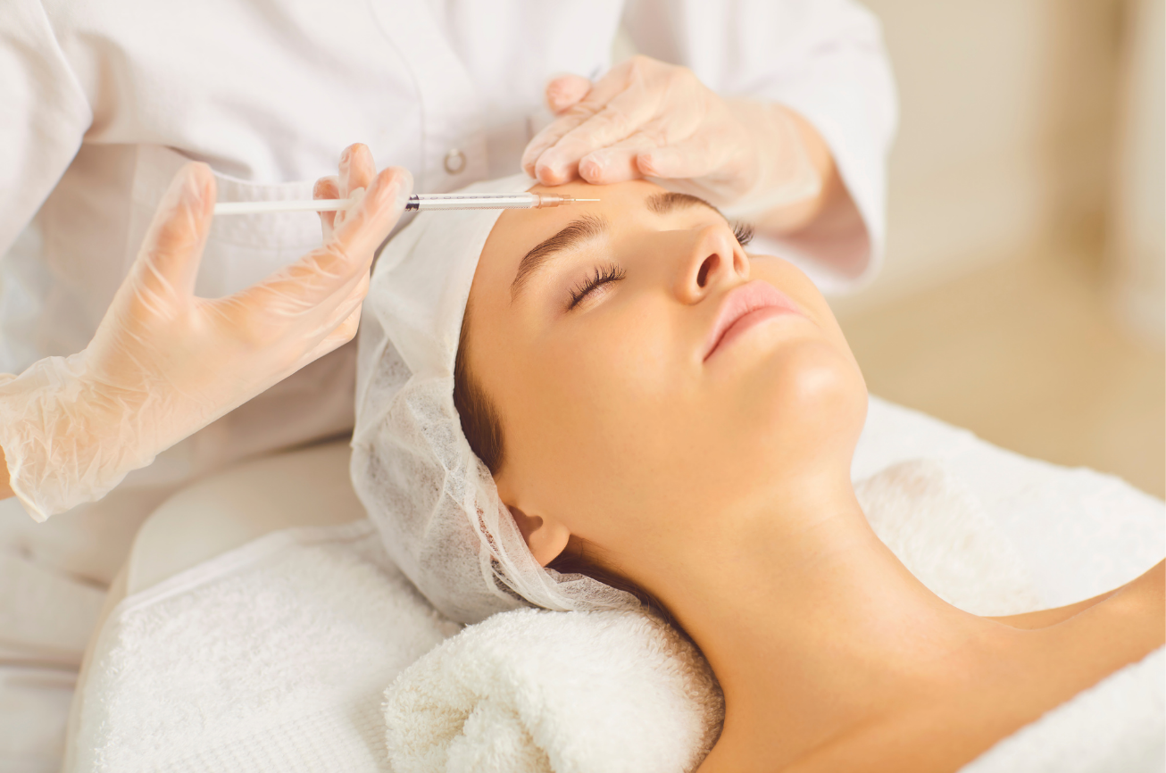 Aesthetic treatment setting